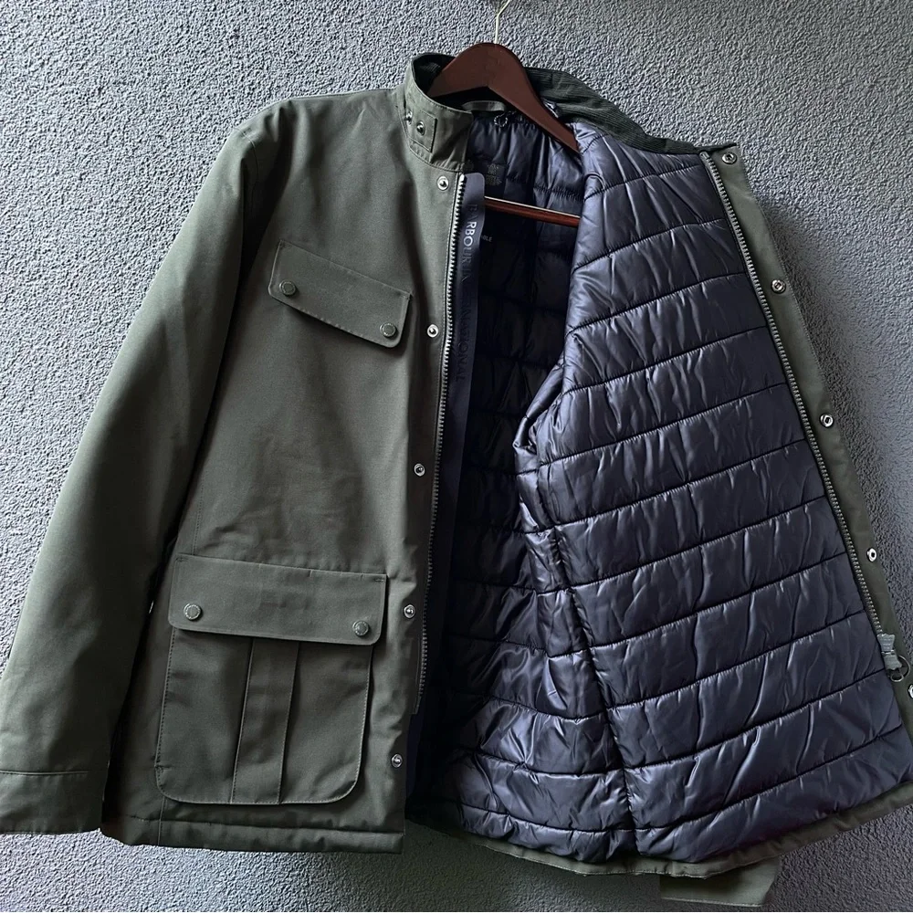 Barbour Intl Waterproof Duke Jacket in Sage British Style - Picture 4 of 8